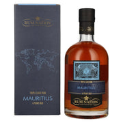 Rum Nation Mauritius 6 Years Old Triple Cask Rum Limited Edition Batch 1 43% Vol. 0,7l en boîte cadeau