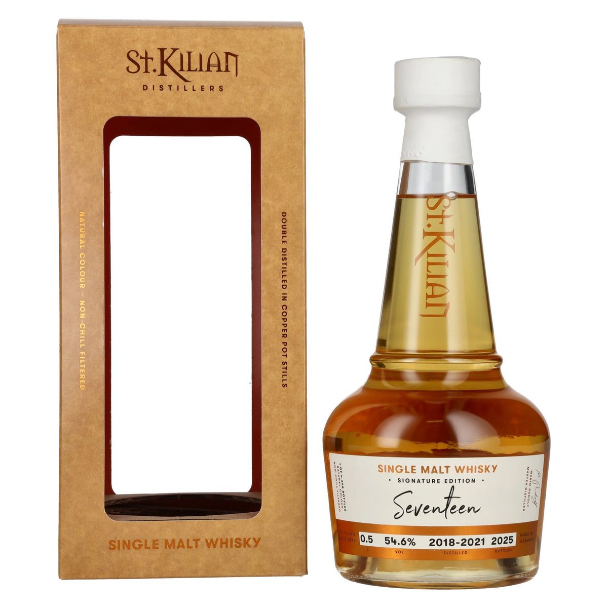 St. Kilian Signature Edition SEVENTEEN Single Malt Whisky 54,6% Vol. 0,5l in gift box