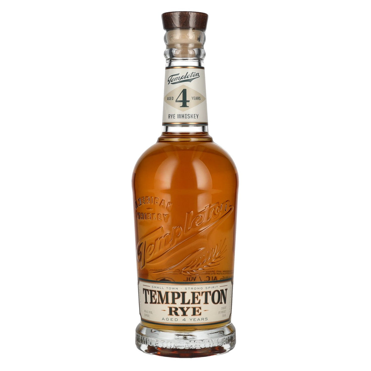 Templeton Rye Whiskey 4 Years Old Straight Whiskey 40% Vol. 0,7l
