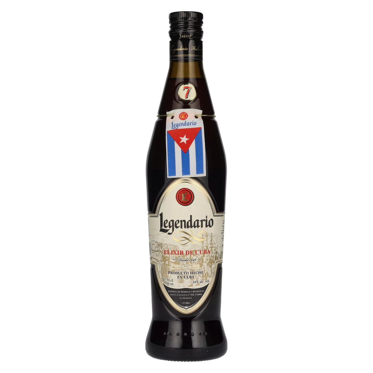 Legendario Elixir de Cuba 34% vol. 0,7l