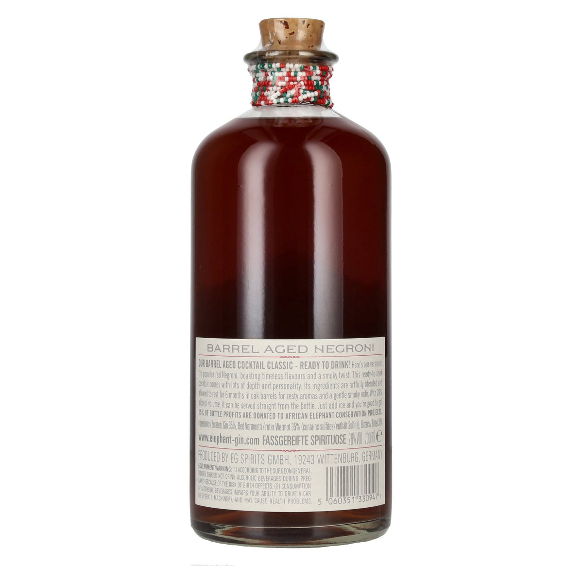 Elephant Gin Negroni 28% Vol. 0,7l