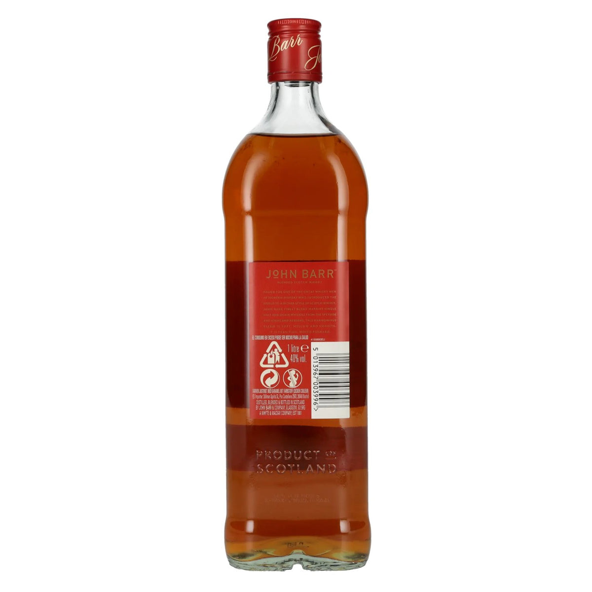 John Barr Reserve Blended Scotch Whisky 40% Vol. 1l