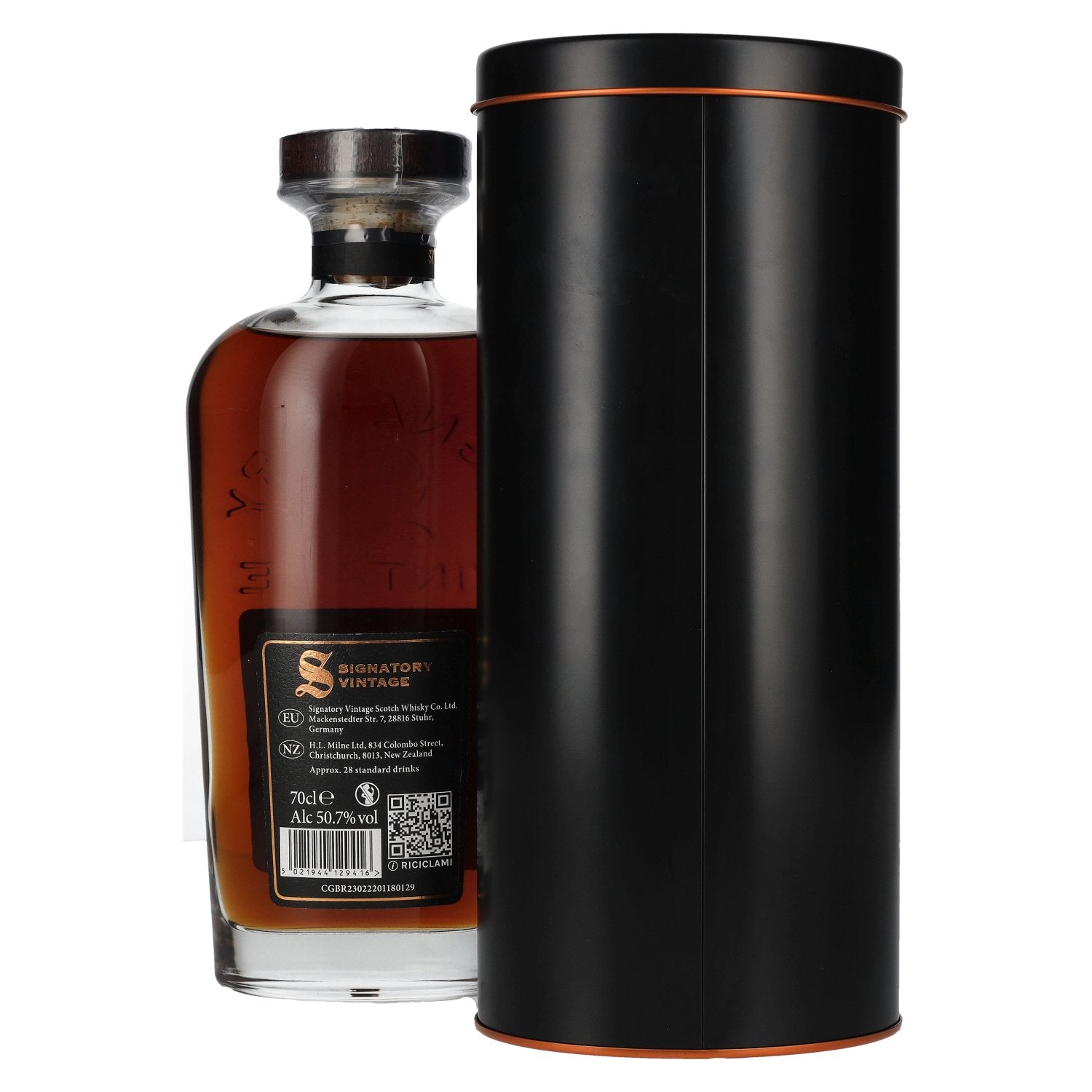 Signatory Vintage TOMINTOUL 30 Years Old Cask Strength #6 1995 50,7% Vol. 0,7l in Tinbox