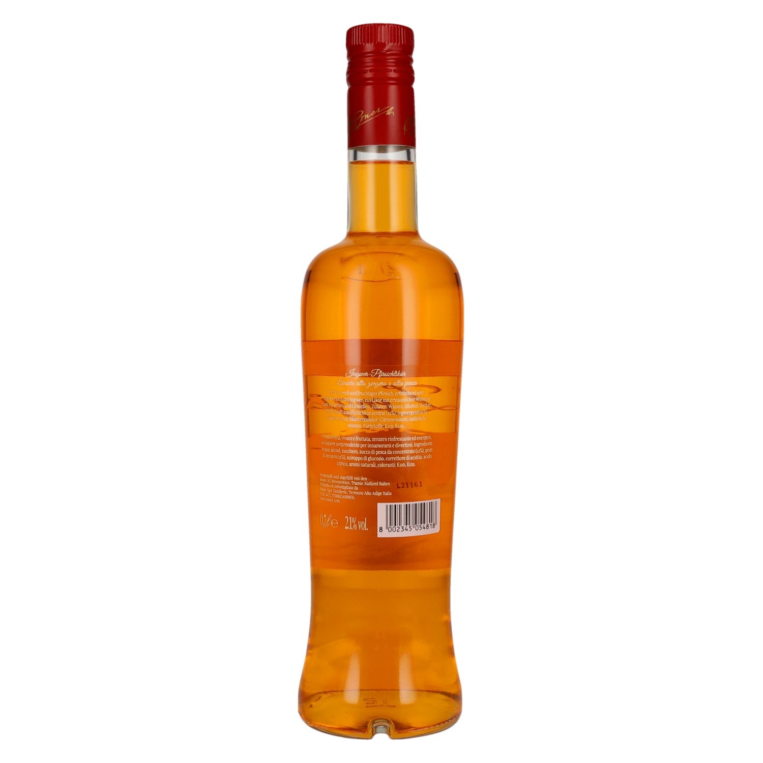 Roner Zenzi Ingwer-Pfirsich Likör 21% Vol. 0,7l