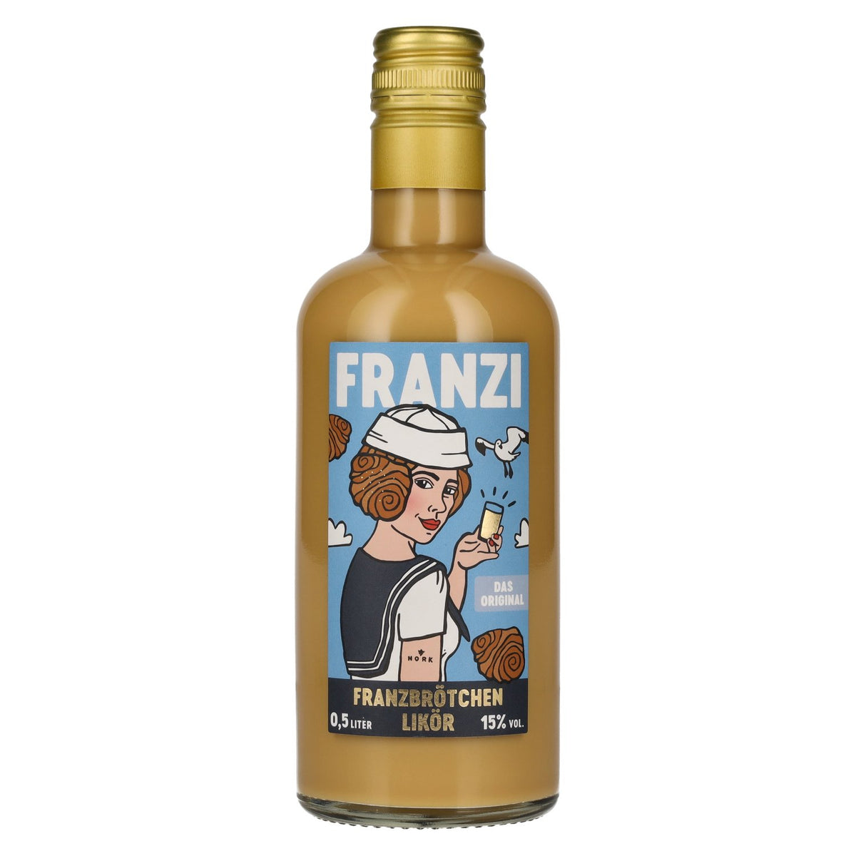 Franzi Franzbrötchen Likör 15% vol. 0,5l