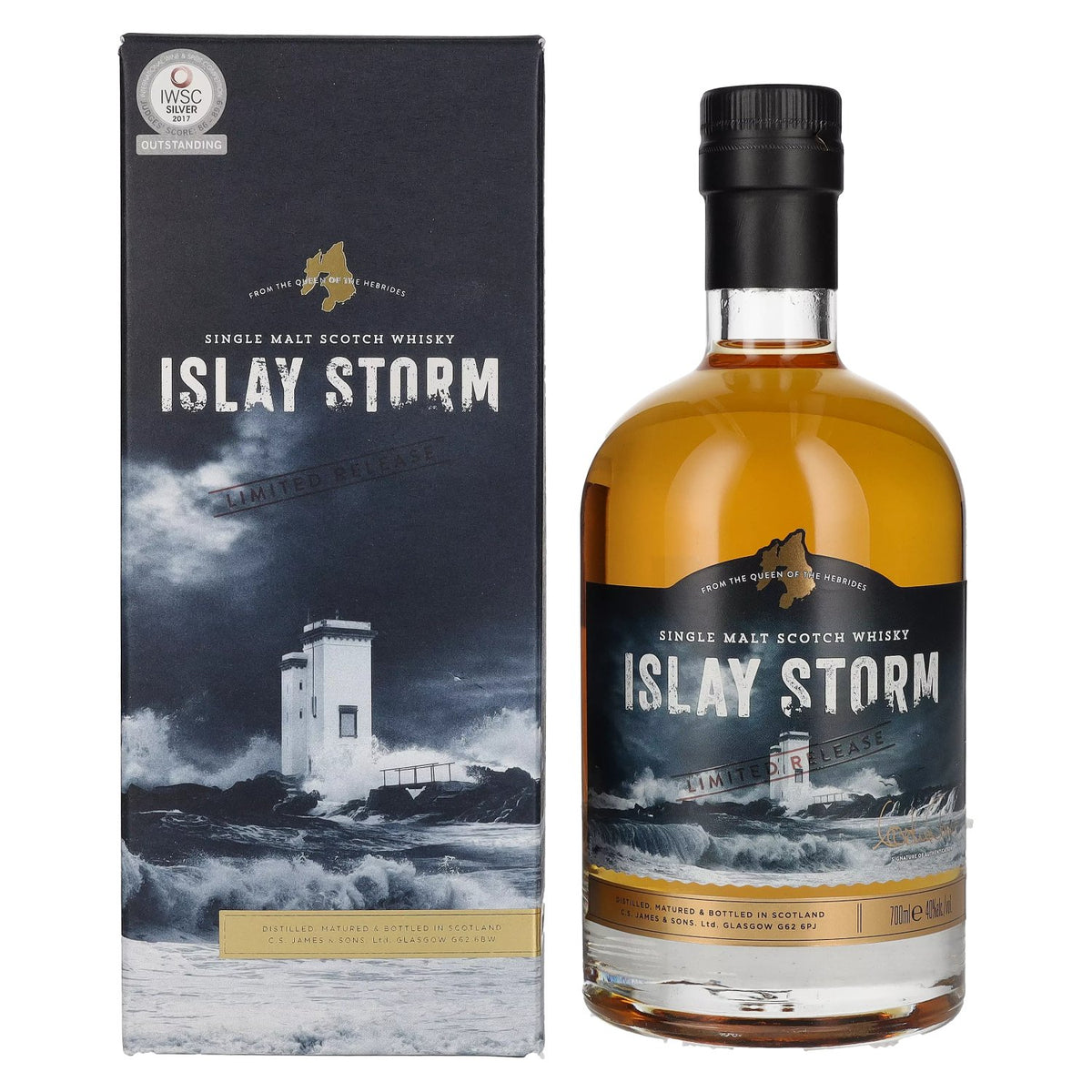 Islay Storm Single Malt Scotch Whisky 40% Vol. 0,7l in gift box
