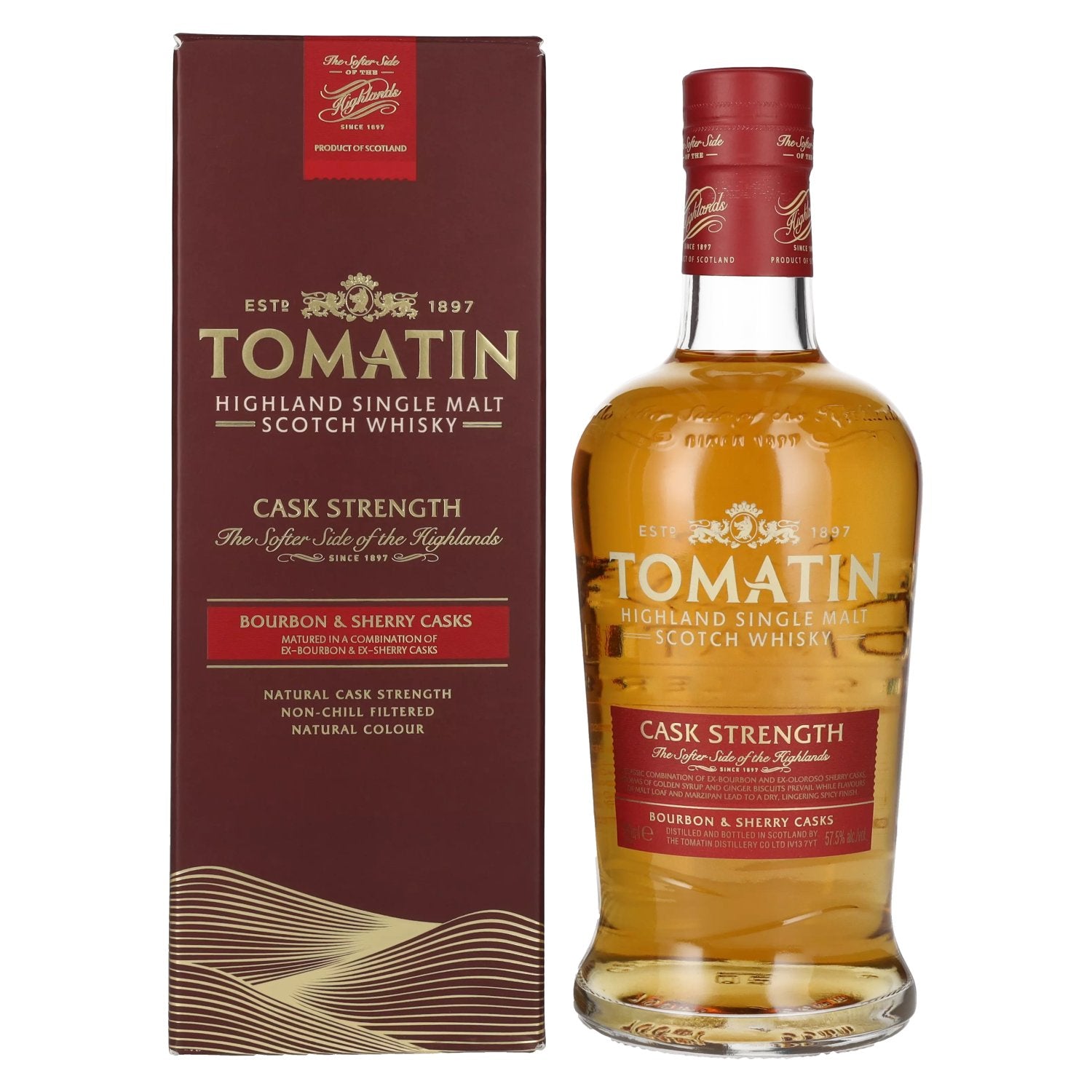 Tomatin Cask Strength Edition 57,5% vol. 0,7l en coffret cadeau