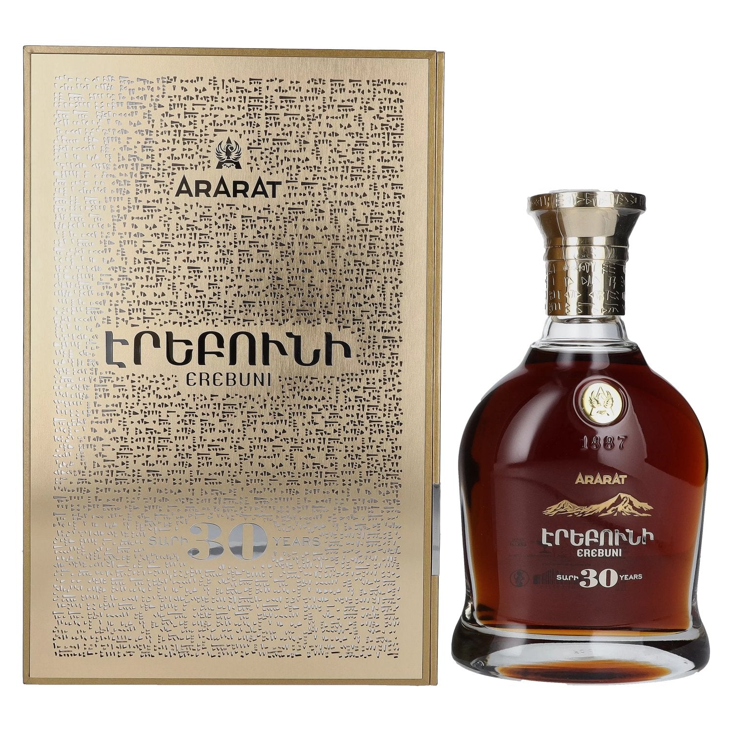 Ararat Erebuni 30 Years Old 40% Vol. 0,7l en boîte cadeau