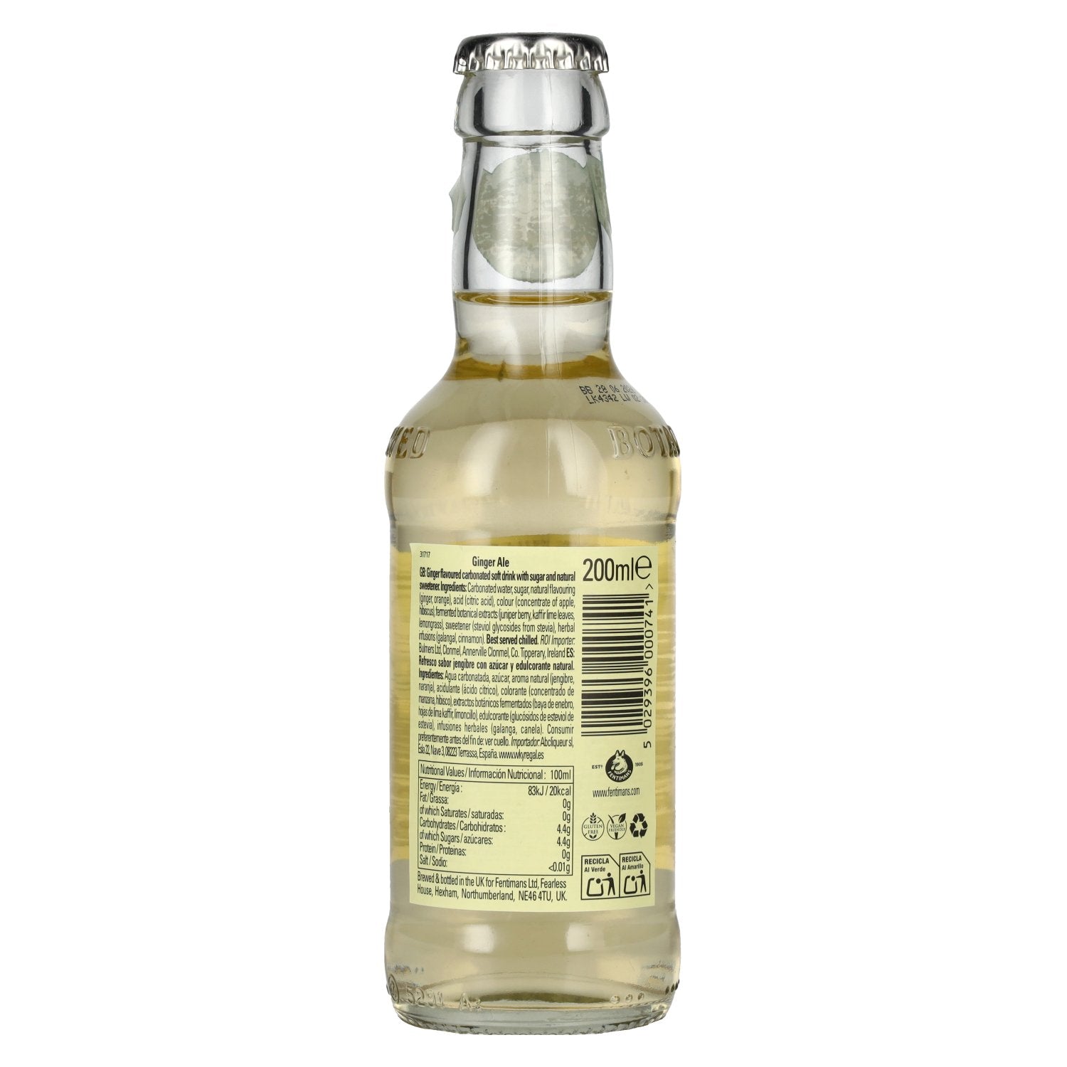 Fentimans GINGER ALE 0,2l