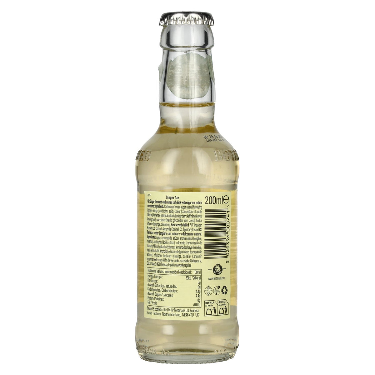 Fentimans GINGER ALE 0,2l