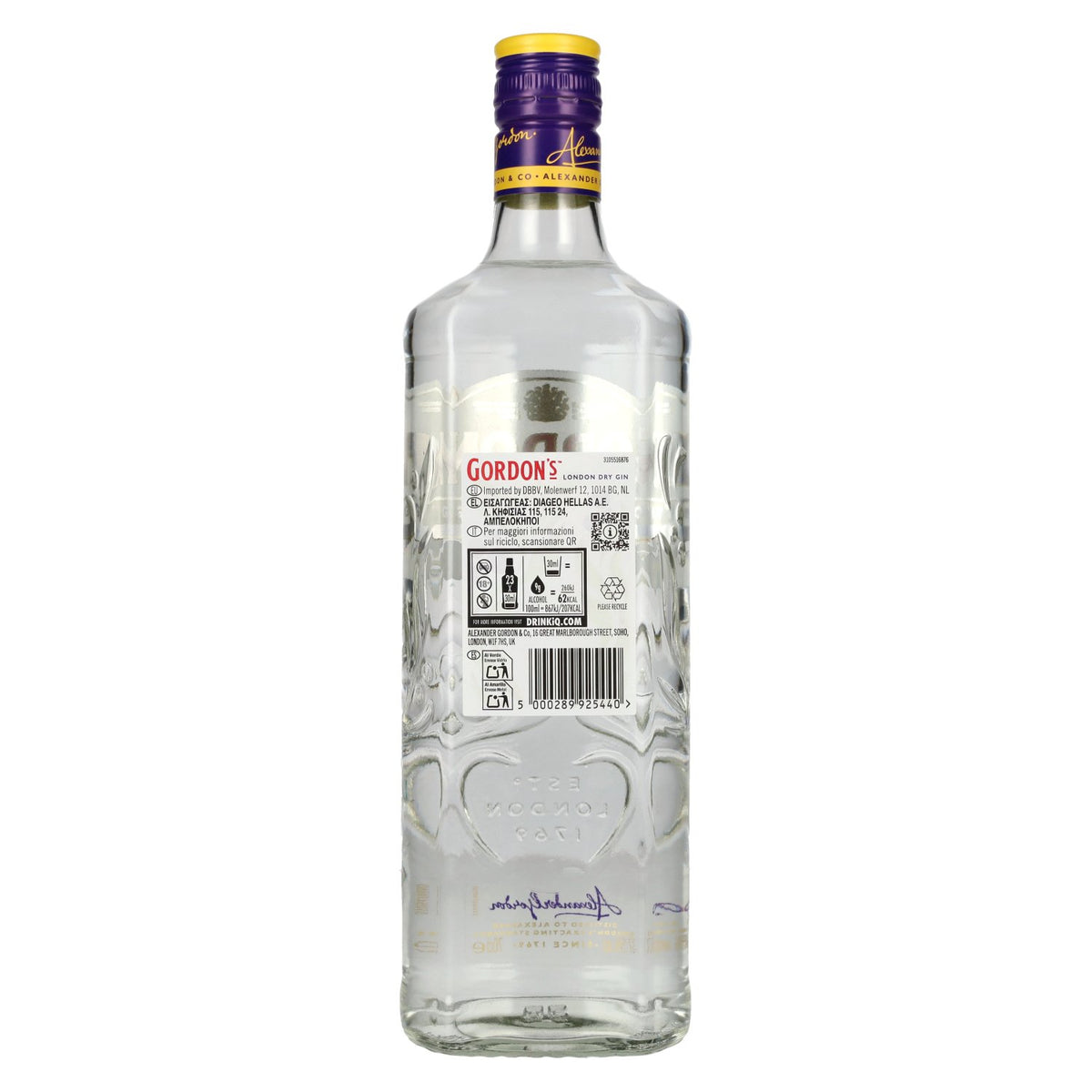 Gordon's London Dry Gin 37,5% vol. 0,7l