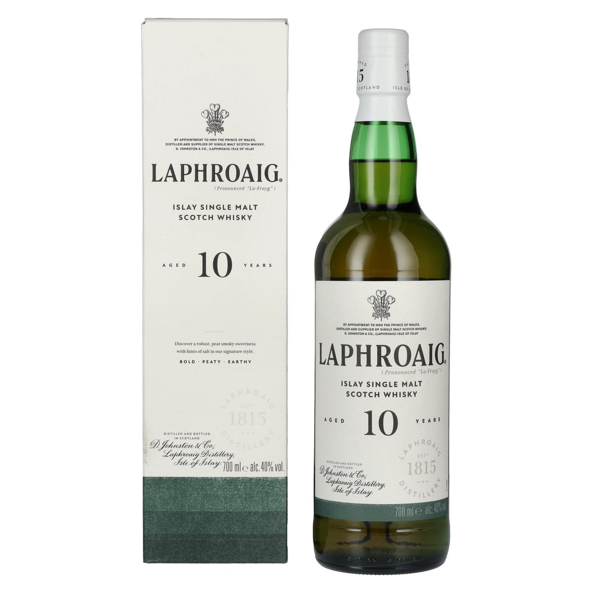 Laphroaig 10 Years Old 40% Vol. 0,7l in gift box