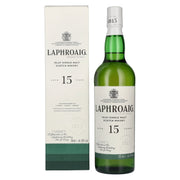Laphroaig 15 Years Old Islay Single Malt Scotch Whisky 46% Vol. 0,7l in Geschenkbox