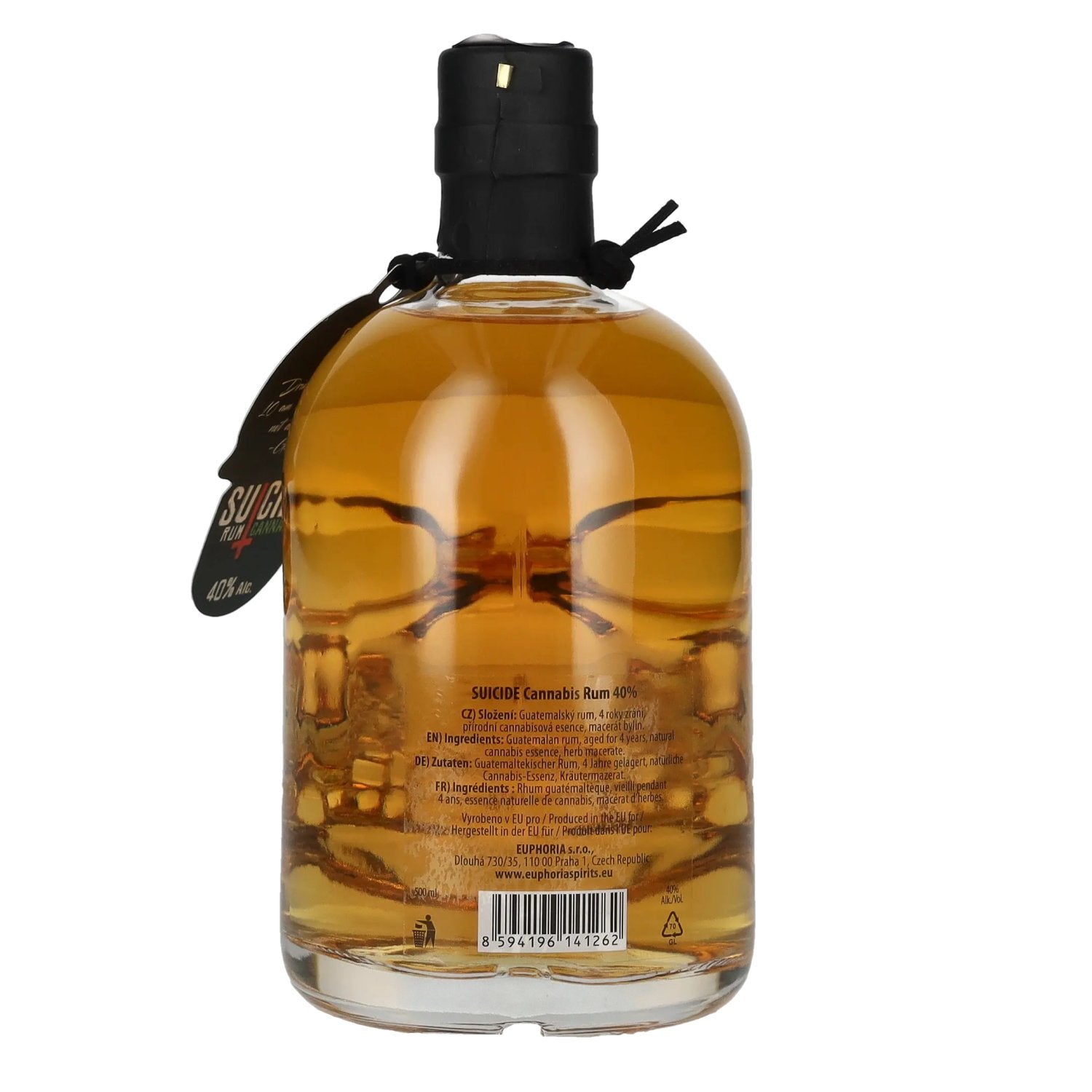 EUPHORIA Suicide Cannabis Rum 40% Vol. 0,5l