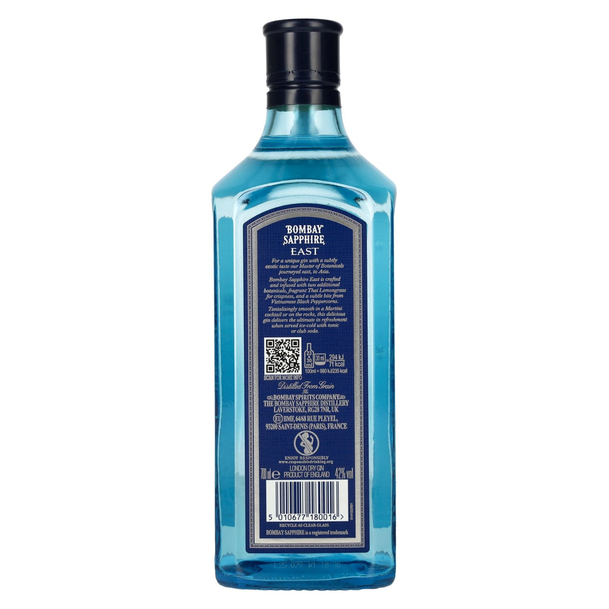 Bombay SAPPHIRE EAST Distilled London Dry Gin 42% Vol. 0,7l