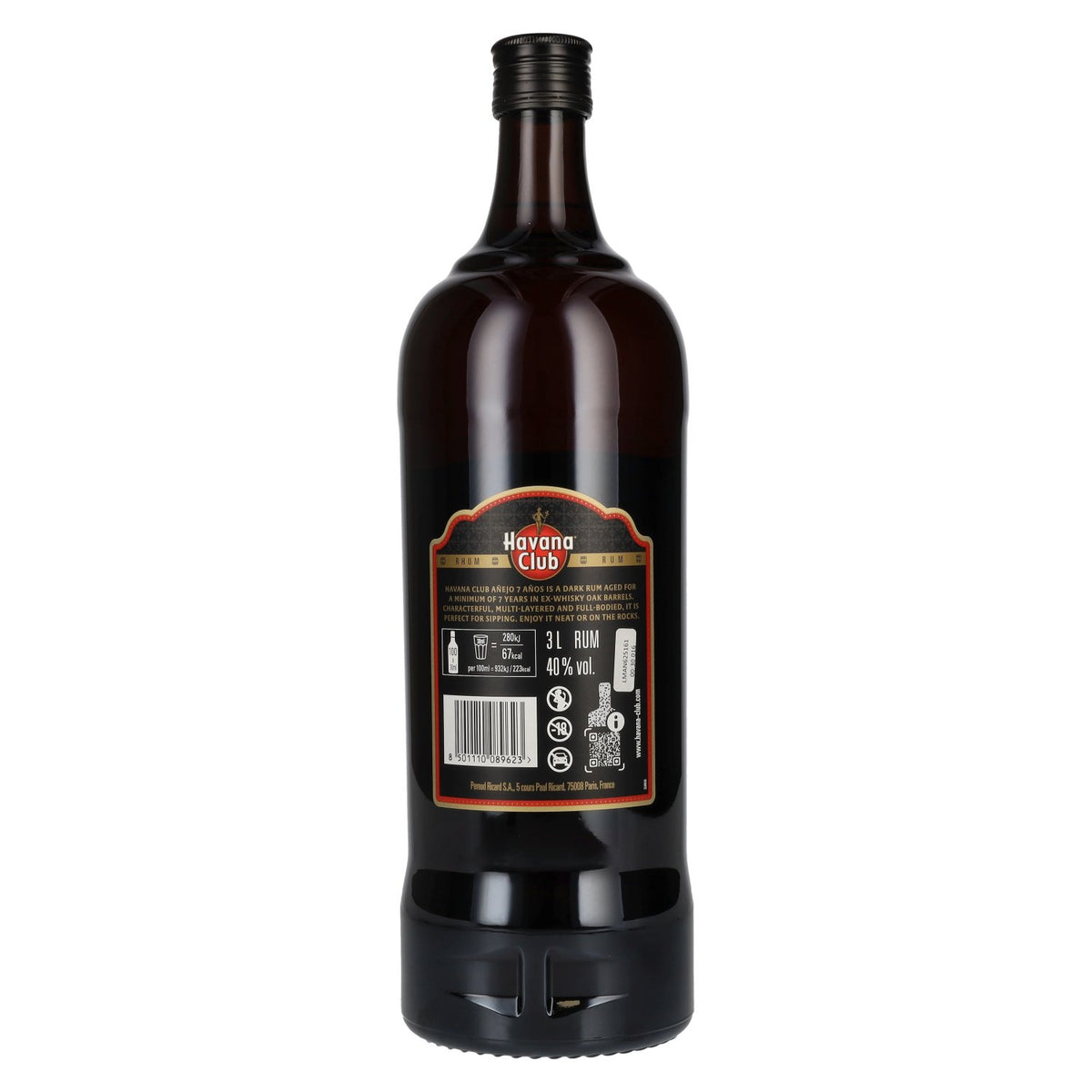 Havana Club Añejo 7 Años 40% Vol. 3l