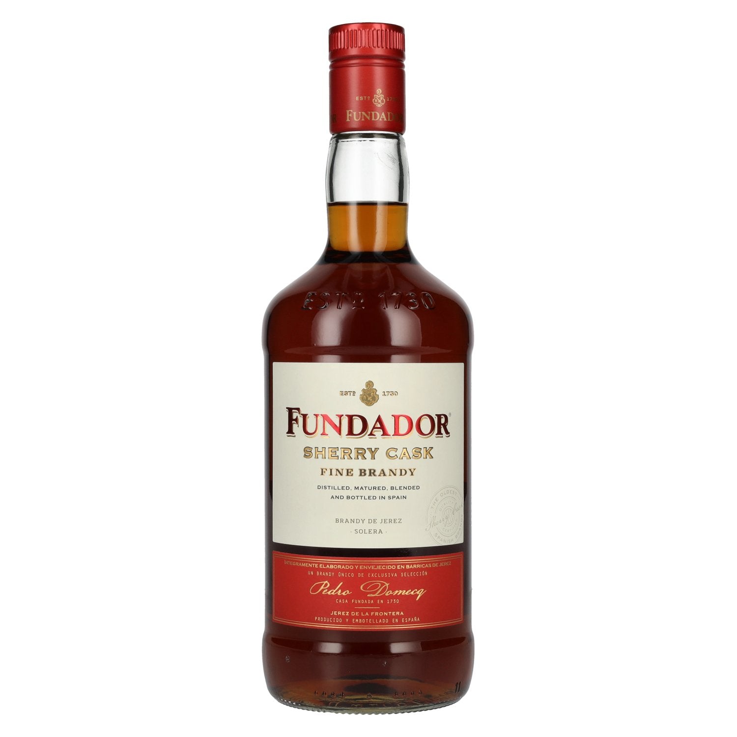 Fundador Solera Reserva Pedro Domecq Brandy de Jerez 36% vol. 1l