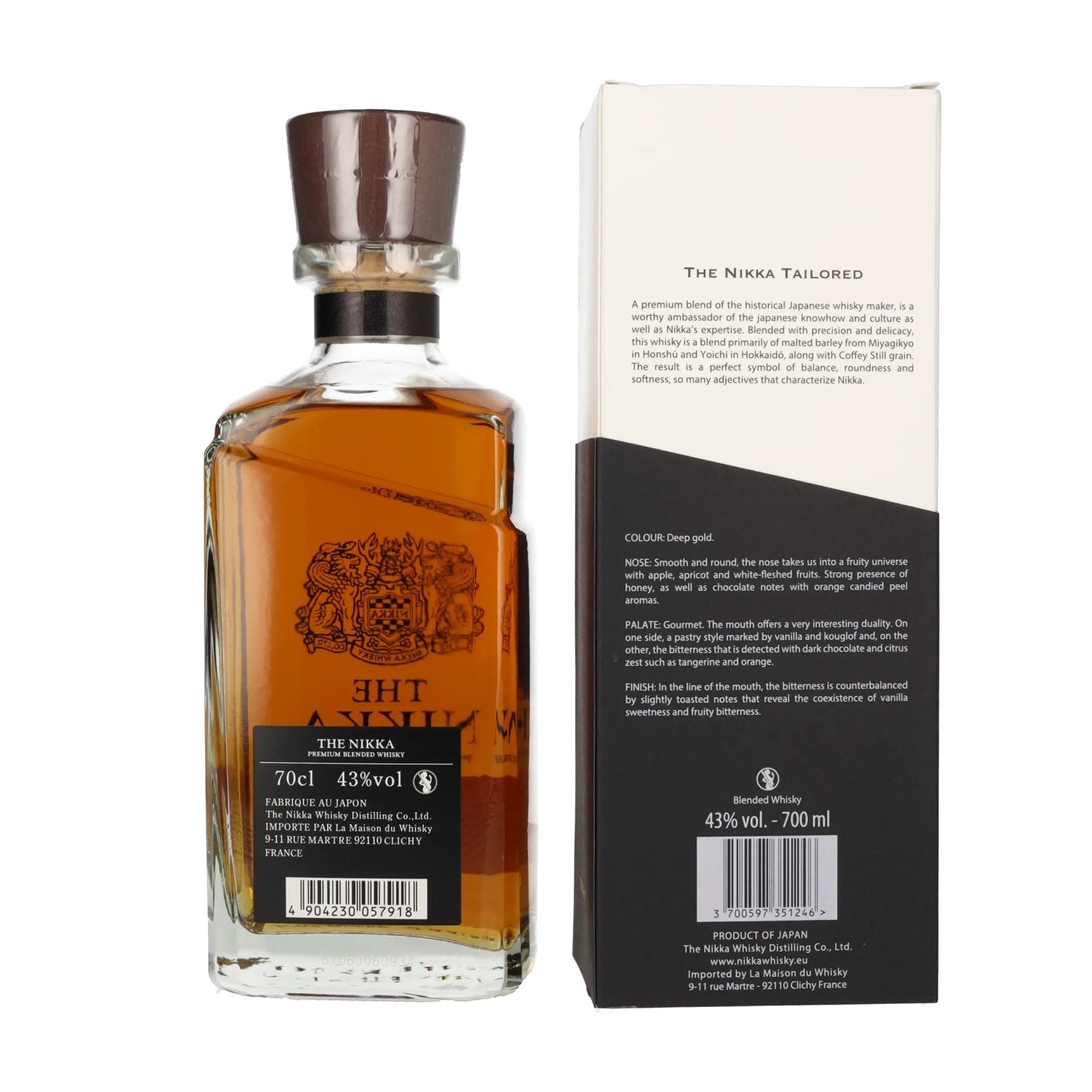 Nikka THE NIKKA Tailored Premium Blended Whisky 43% Vol. 0,7l in Geschenkbox