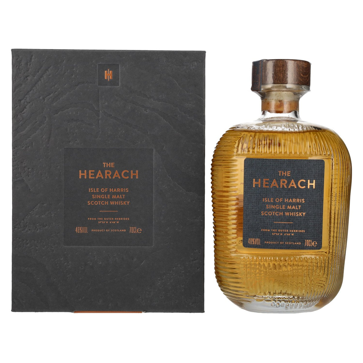The Hearach Isle of Harris Single Malt Scotch Whisky 46% Vol. 0,7l en boîte cadeau
