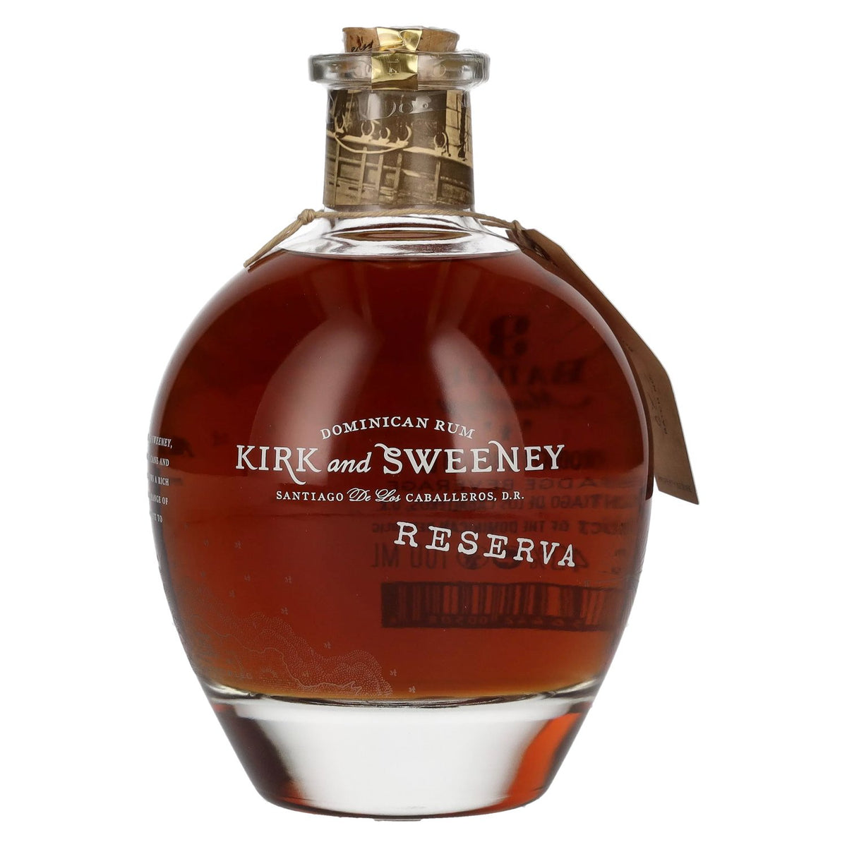 Kirk and Sweeney RESERVA Rum Dominican 40% Vol. 0,7l