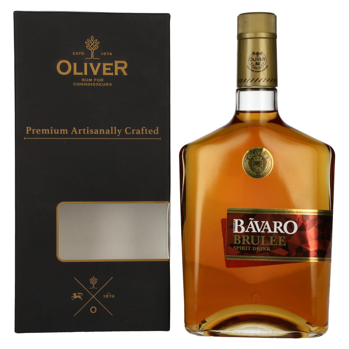 Bãvaro BRULÉE Spirit Drink 38% Vol. 0,7l in gift box