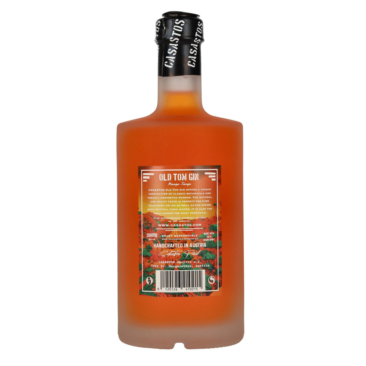CASASTOS Old Tom Gin Small Batch Mango-Tango 40% Vol. 0,5l