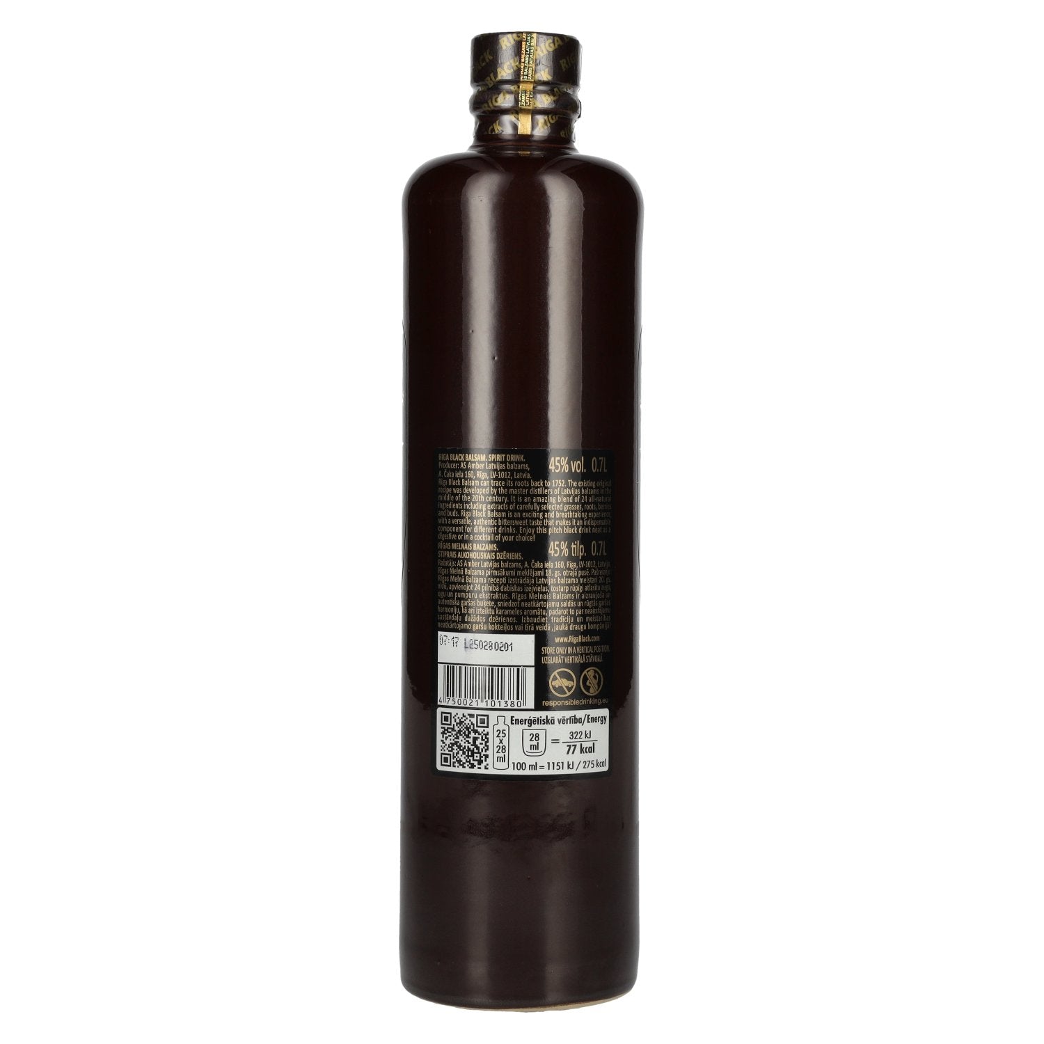 Riga Black Balsam 1752 ORIGINAL Recipe 45% Vol. 0,7l