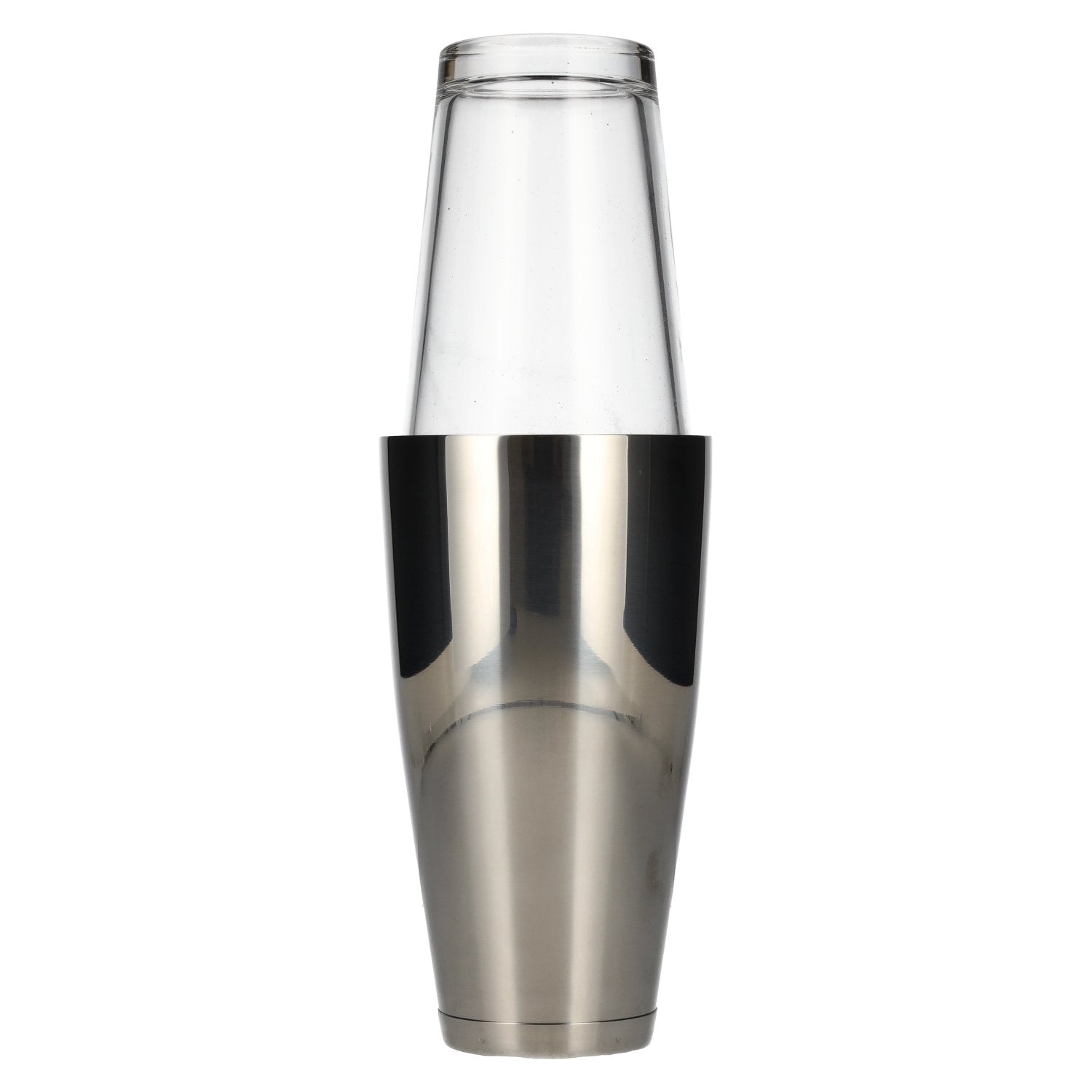 APS Boston Shaker Silber 2-teilig mit Glas