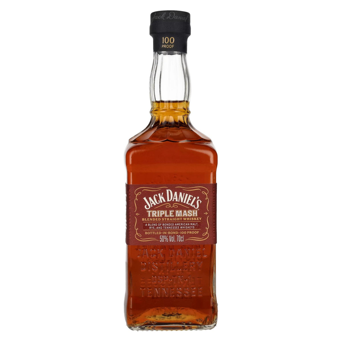 Jack Daniel's TRIPLE MASH Blended Straight Whiskey BOTTLED-IN-BOND 50% vol. 0,7l