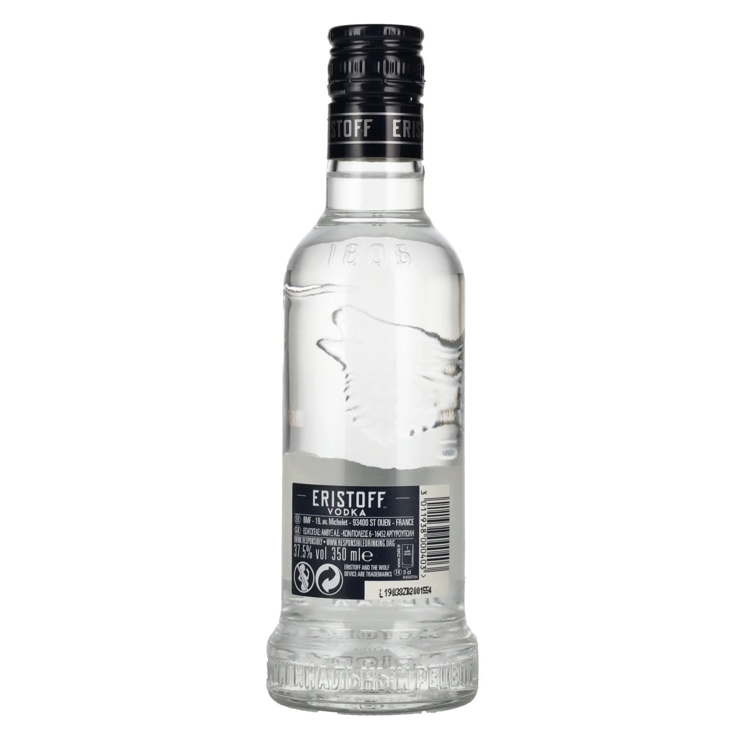 Eristoff Premium Vodka 37,5% Vol. 0,35l