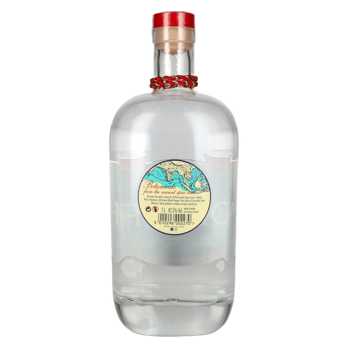Opihr SPICES OF THE ORIENT London Dry Gin 42.5% vol. 1 litre