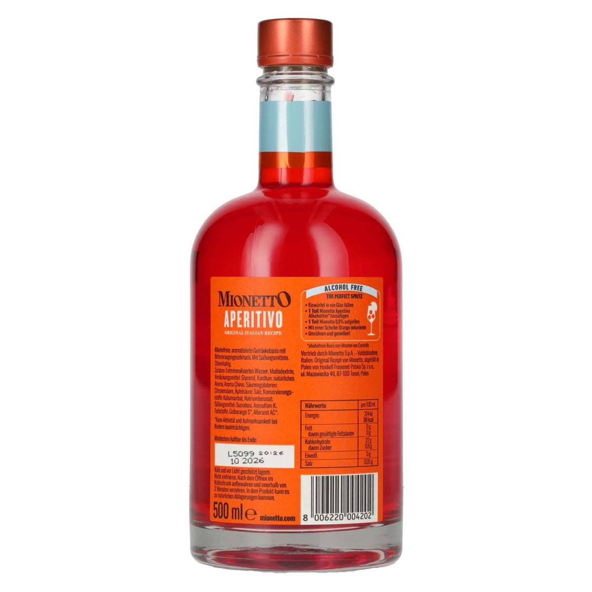 Mionetto Aperitivo Sans Alcool 0,5l