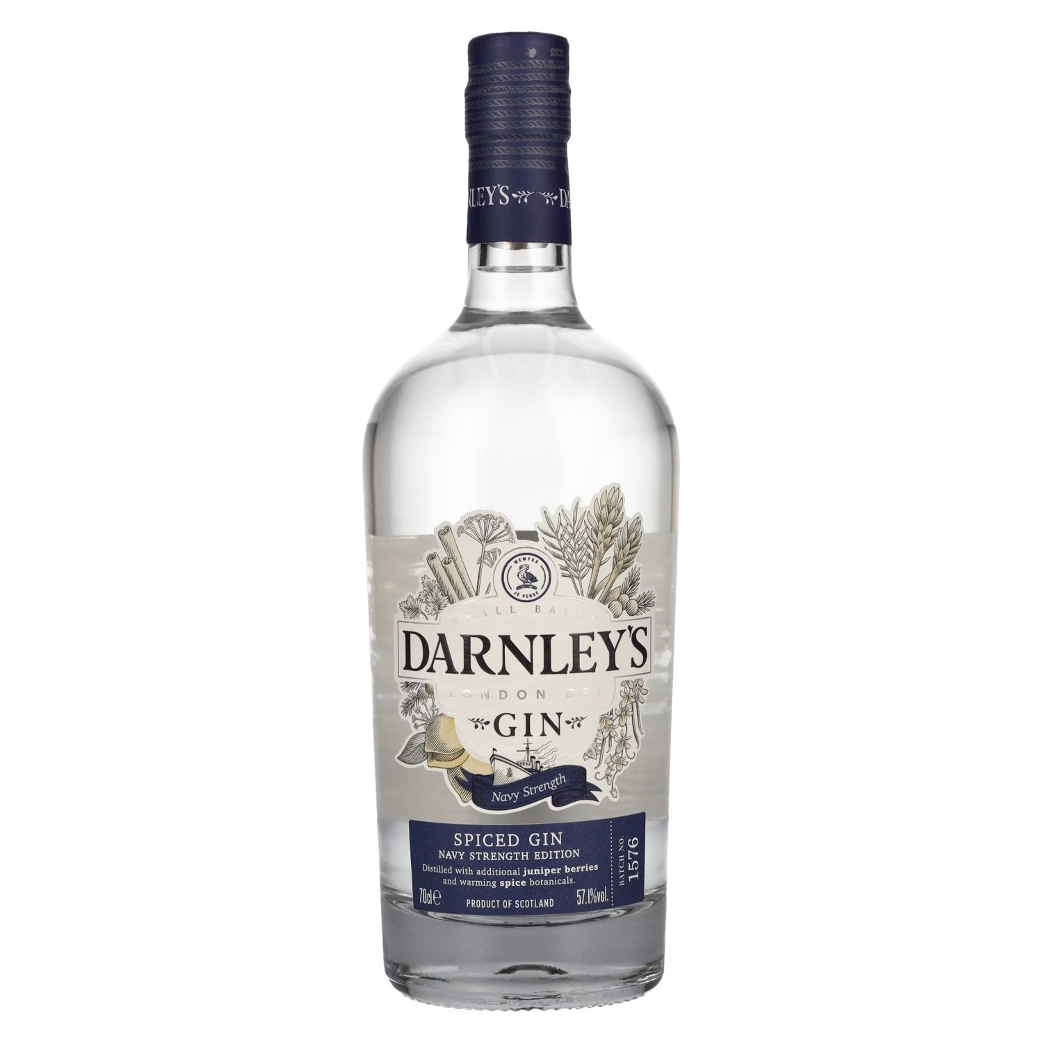 Darnley's Gin SPICED GIN Navy Strength Edition 57,1% vol. 0,7l
