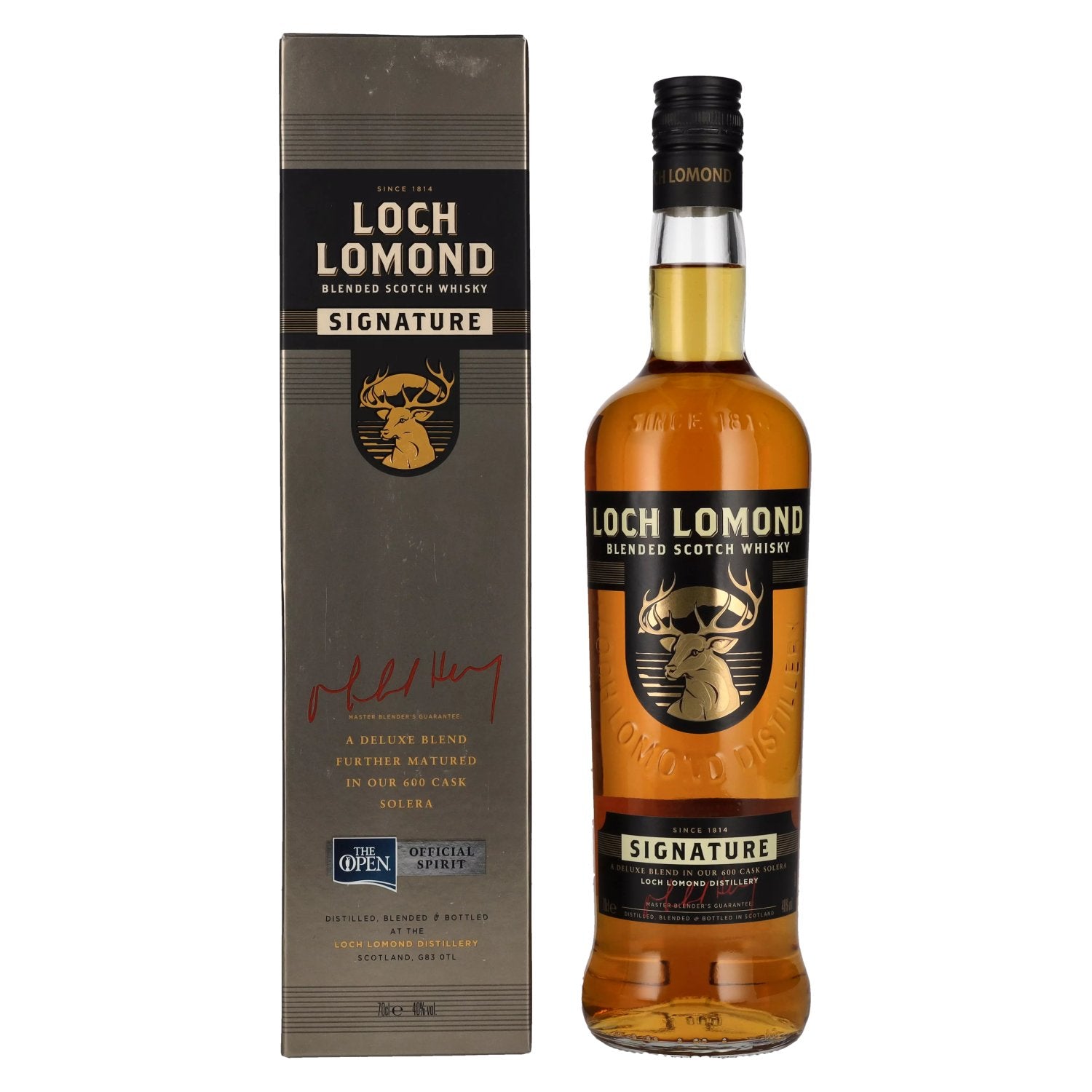 Loch Lomond SIGNATURE Blended Scotch Whisky 40% Vol. 0,7l in Geschenkbox