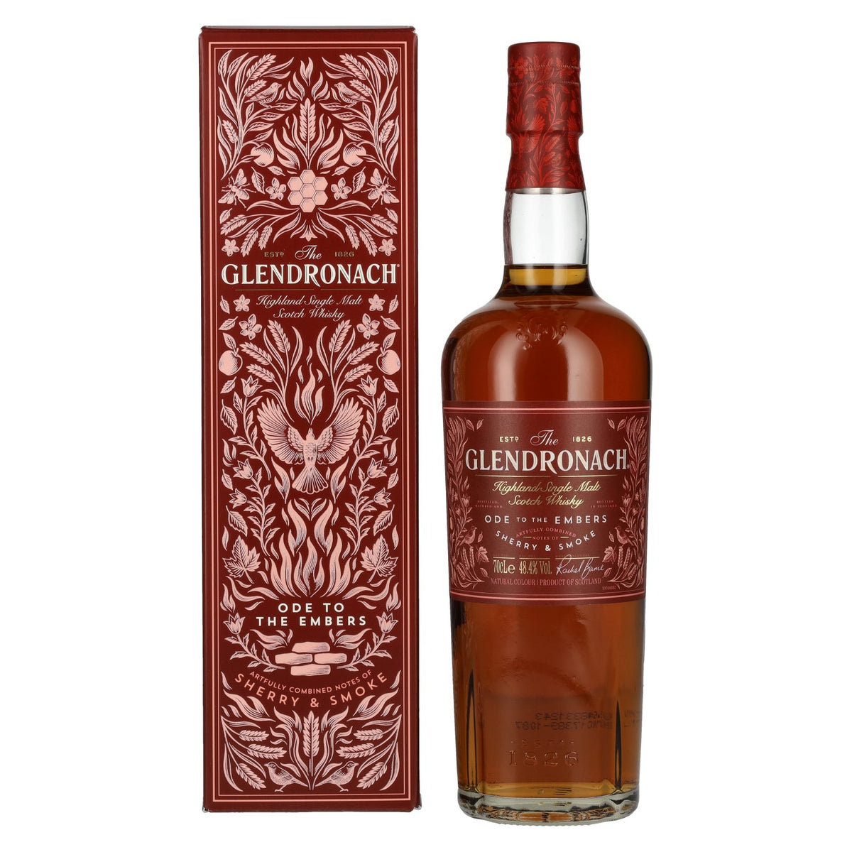 The GlenDronach ODE TO THE EMBERS Highland Single Malt 48,4% vol. 0,7l en coffret cadeau