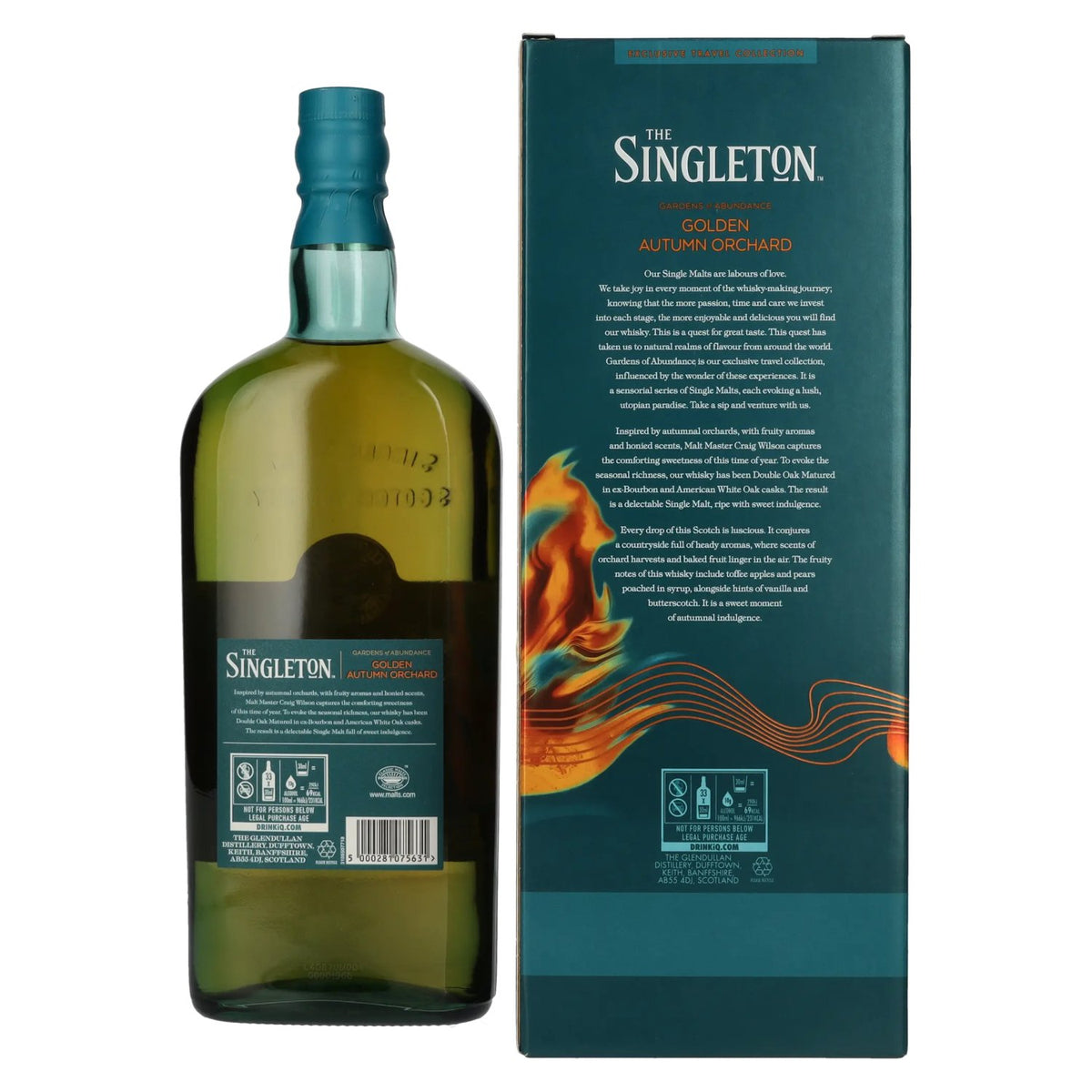 The Singleton Glendullan GOLDEN AUTUMN ORCHARD Single Malt Scotch Whisky 41,8% Vol. 1l en coffret cadeau