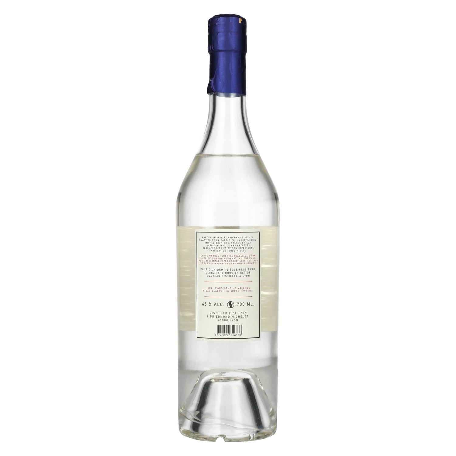 ABSINTHE BRUNIER Michel Brunier &amp; Frères Lyon 65% vol. 0,7l