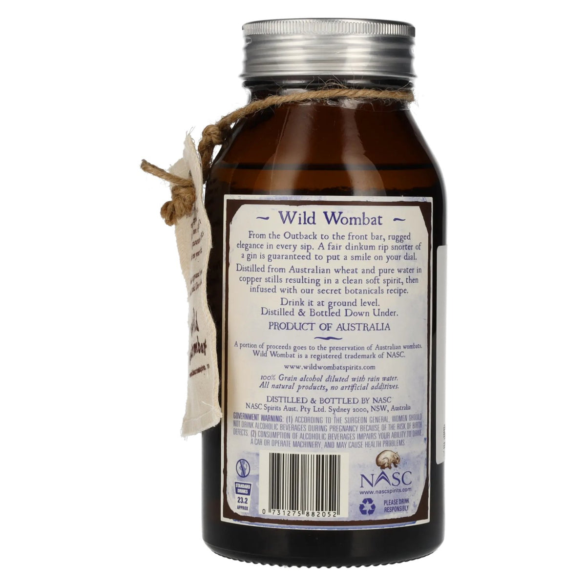 Wild Wombat Australien Legend Gin 42% Vol. 0,7l
