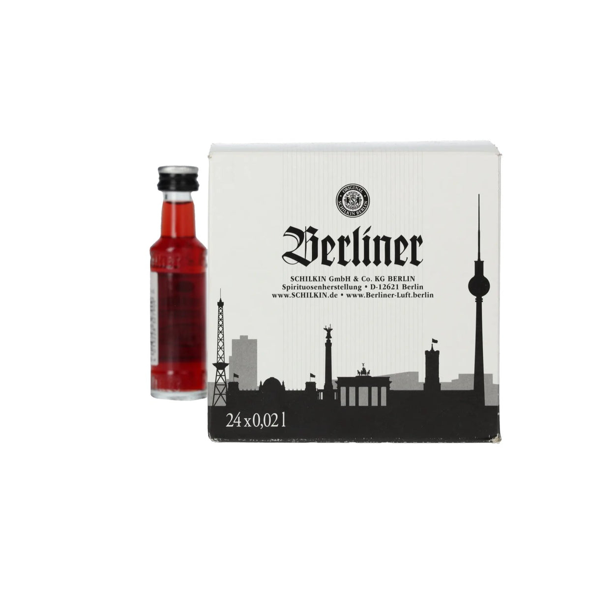 Berliner Persico sour cherry liqueur 16% ABV 24 x 0.02 l