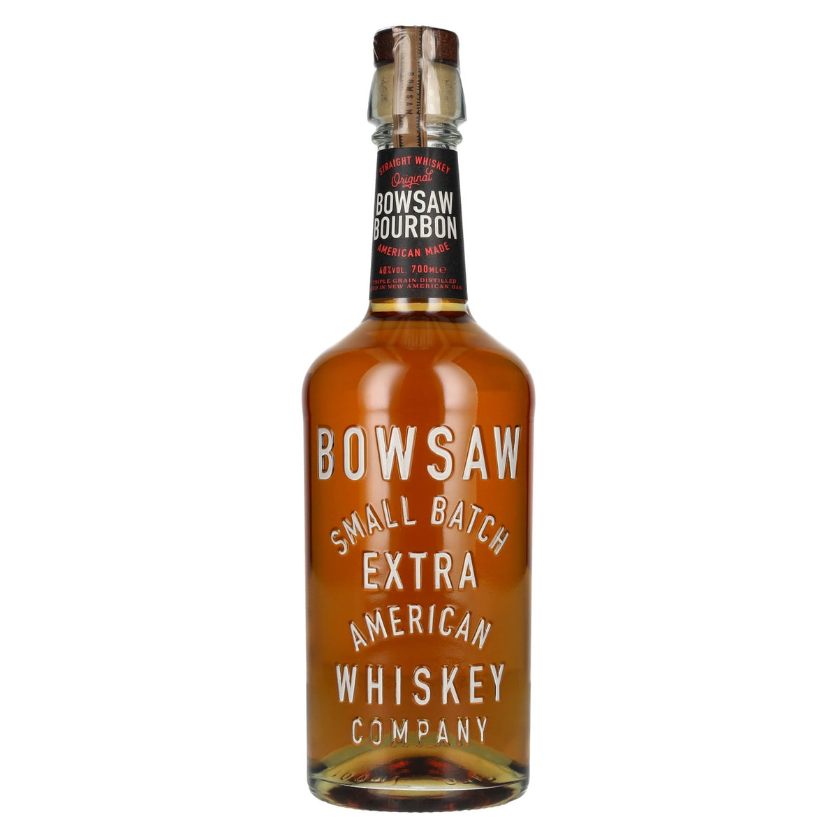 Bowsaw Original 100% Straight SMALL BATCH BOURBON 40% vol. 0,7l