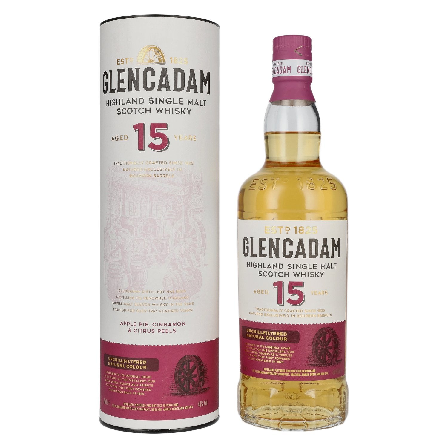 Glencadam 15 Years Old Highland Single Malt Scotch Whisky 46% Vol. 0,7l in gift box