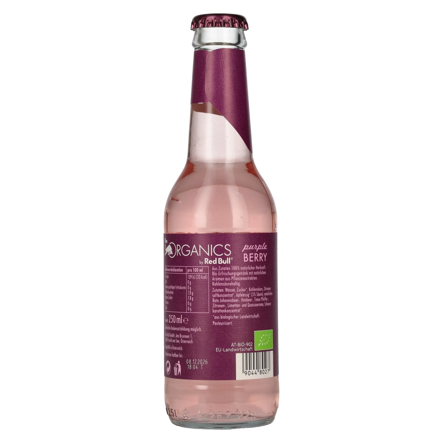 Red Bull Organics by Red Bull Purple BERRY 0,25l
