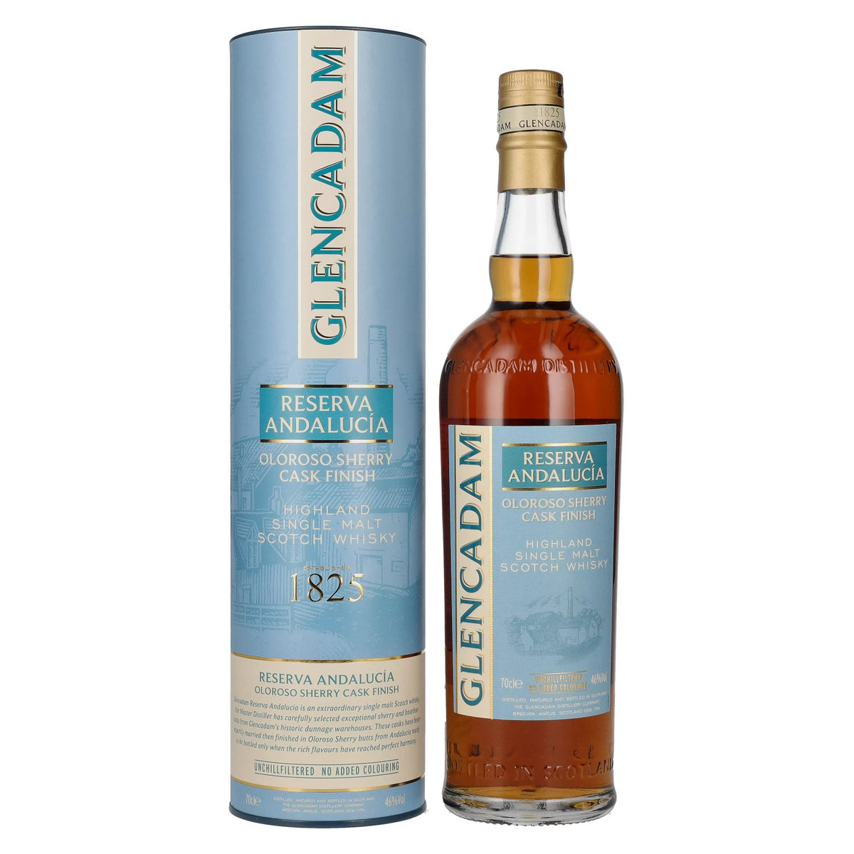 Glencadam RESERVA ANDALUCÍA Single Malt OLOROSO SHERRY CASK FINISH 46% Vol. 0,7l in gift box