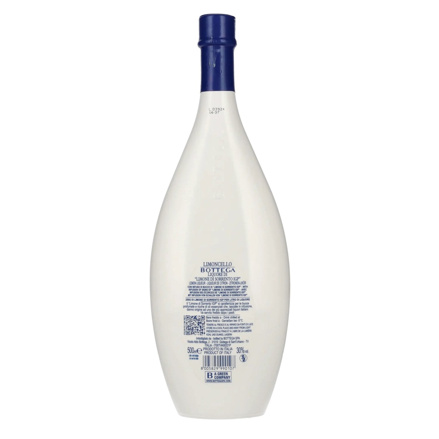 Bottega LIMONCELLO Liquore Di Limone Di Sorrento 30% Vol. 0,5l