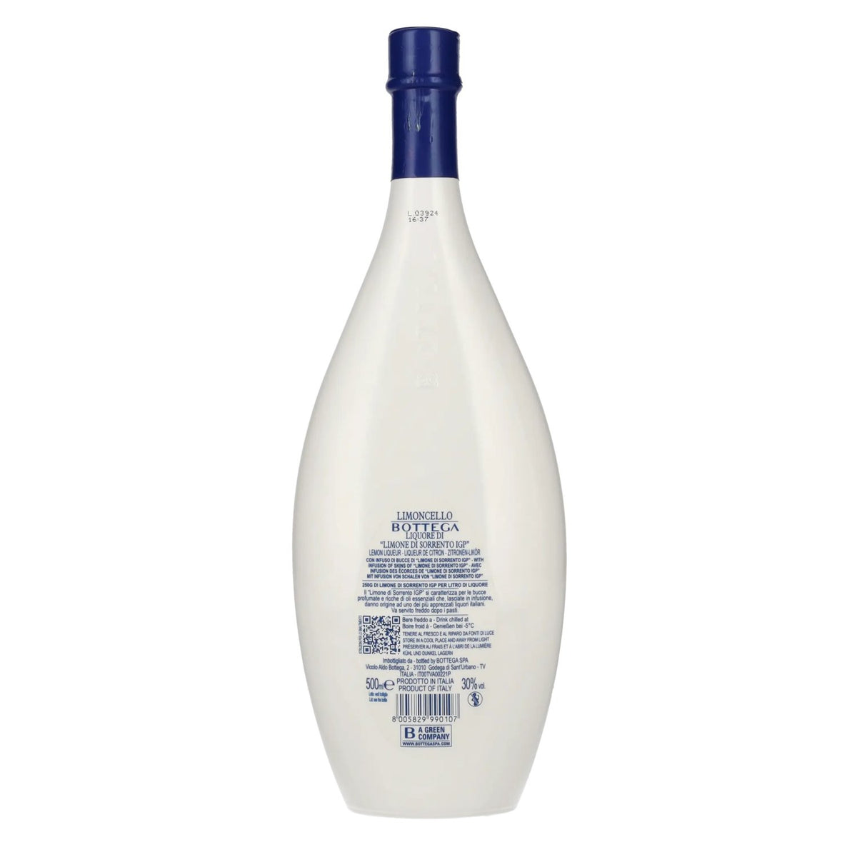 Bottega LIMONCELLO Liquore Di Limone Di Sorrento 30% Vol. 0,5l