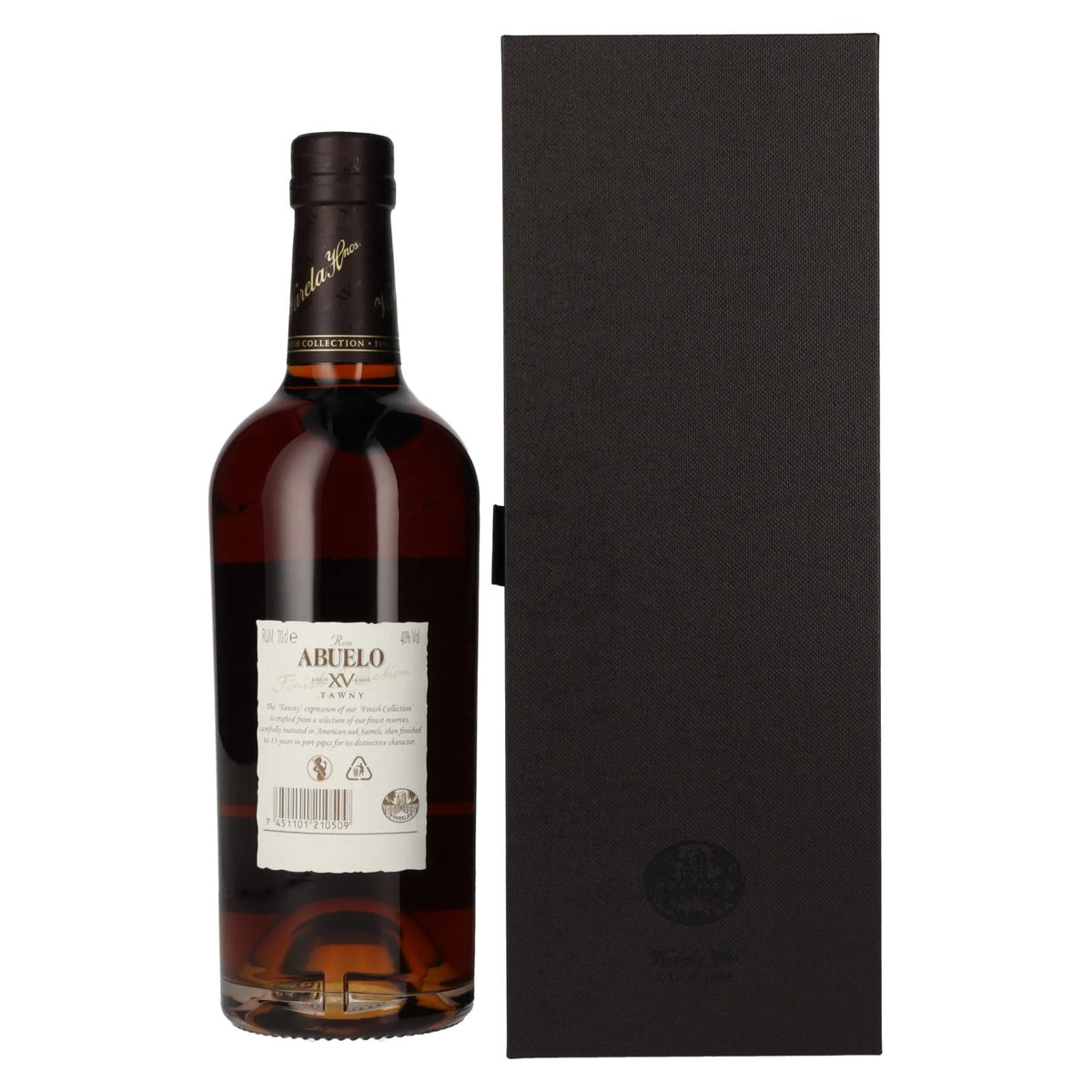 Ron Abuelo Añejo XV Años TAWNY Port Cask Finish 40% Vol. 0,7l in Geschenkbox