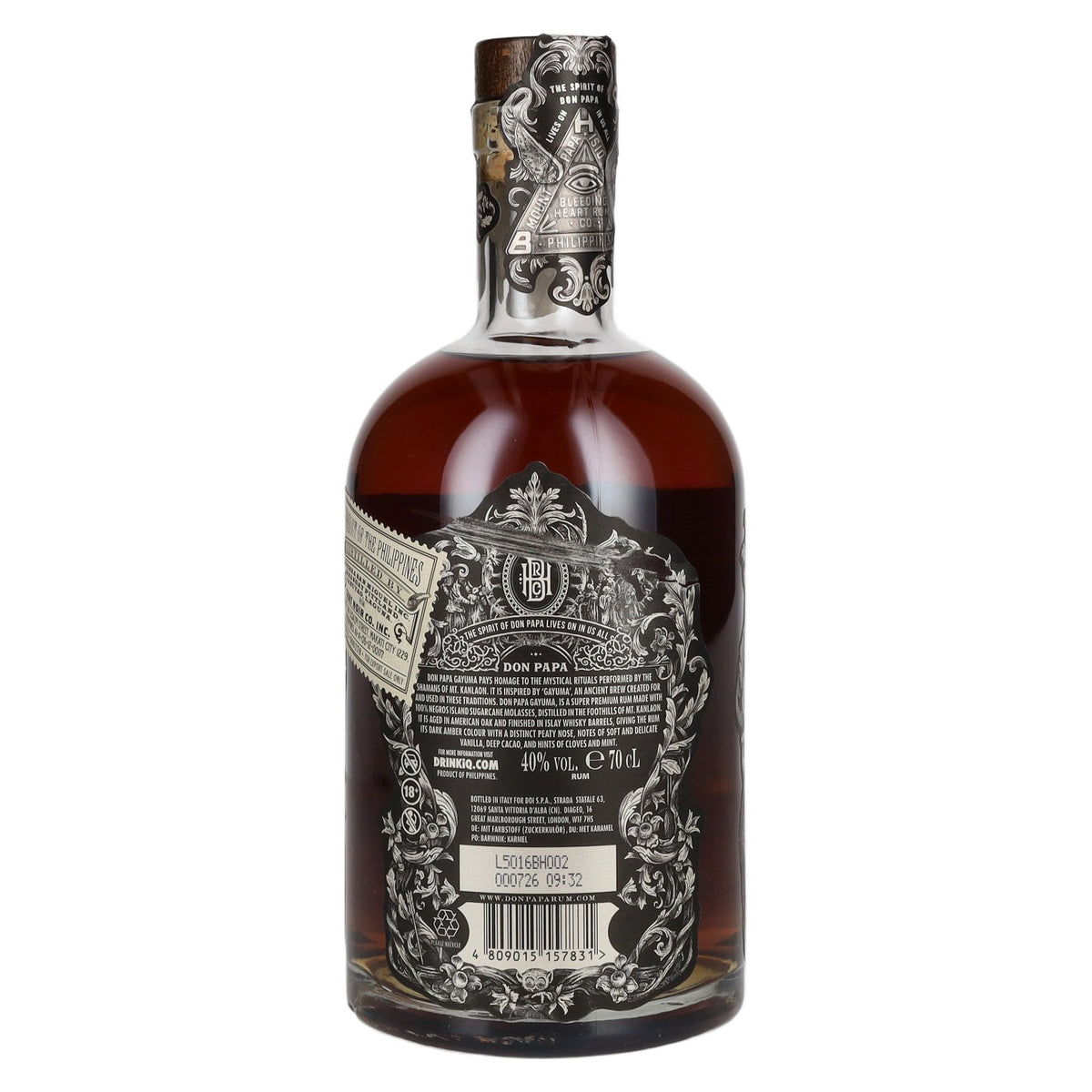 Don Papa GAYUMA Rum 40% Vol. 0,7l