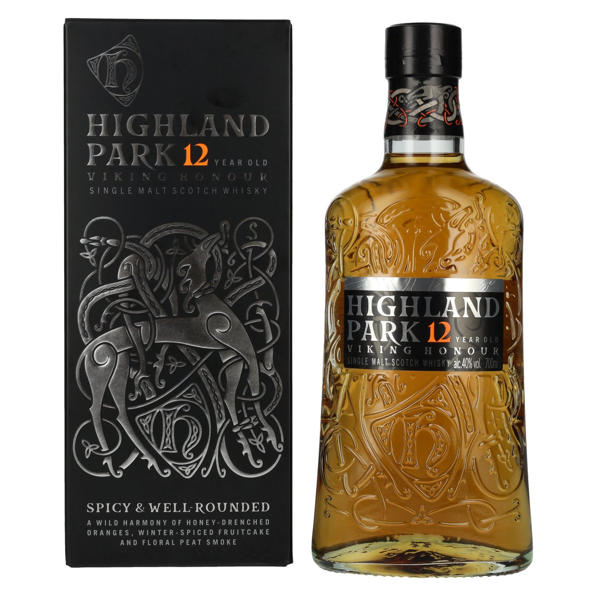 Highland Park 12 ans d'âge VIKING HONOUR 40 % vol. 0,7 l dans un coffret cadeau