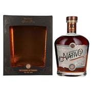 Auténtico Nativo XO, finition en fûts de cognac, 43 % vol., 0,7 l, dans un coffret cadeau