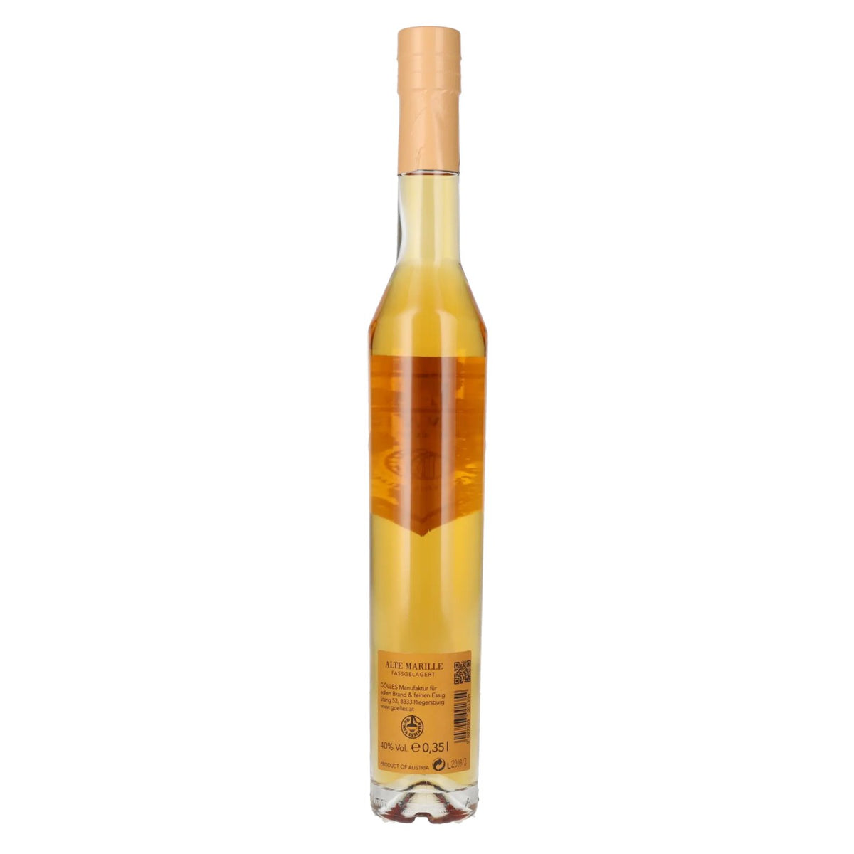 Gölles Alte Marille, vieillie en fût de chêne, 40 % vol., 0,35 l